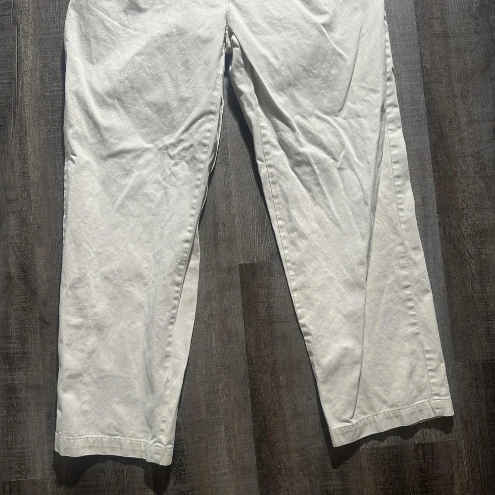 Polo Ralph Lauren‎ Pants Mens 36x30 Beige Chino Pleated Front Cotton Casual